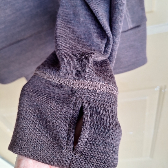 Kuhl Womens XL High Neck Sweater Hiking Outdoors Thumb Holes Gorpcore Granola - Picture 3 of 8